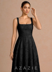 Azaria {color} Midi Dress black
