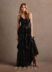 Cammy {color} Ruffle Maxi Dress