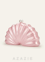 Pearl Shell Acrylic Clutch Bag