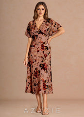 Darla {color} Midi Dress sp_mauve_multi_#mm134342