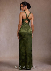 Isabelle {color} Maxi Dress sp_dark_moss_#dm134083