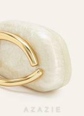 Pearlescent Acrylic Clutch