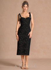 Donne {color} Midi Dress black