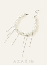 Layered Pearl Twist Necklace