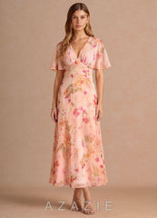 Marilla {color} Maxi Dress sp_abstract_bouquet_floral_#111401