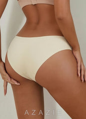 Low Rise Barely-There Seamless Briefs (3pics) apricot_cream