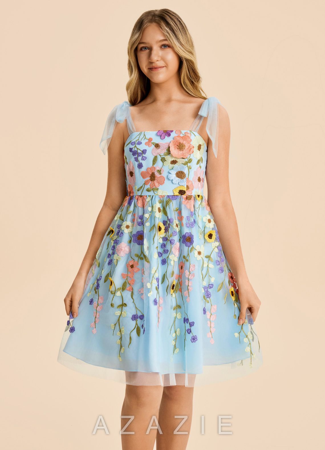 Azazie Opal Junior Formal Dress