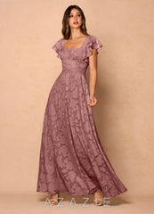 Anna {color} Ruffled Maxi Dress