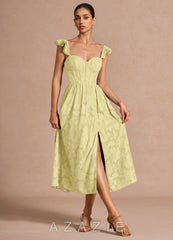 Dora {color} Midi Dress lemon_sorbet_#134127