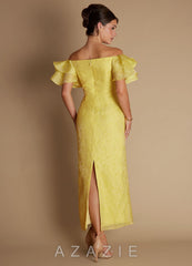 Jaida {color} Midi Dress sp_sun_yellow_#sy134423