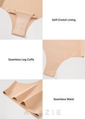 High Waist Tummy Control Seamless Thongs