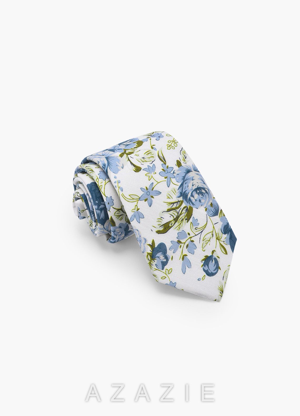 Men's Cotton Floral Tie