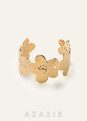 Flower Cuff Bracelet