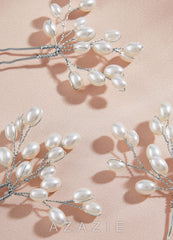 Pearl Beaded Hairpin Set