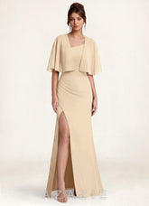 Azazie Matching Color Chiffon Short Cape Shawl