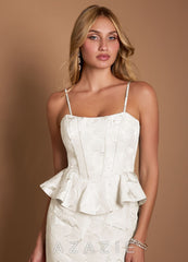 Rebecca {color} Gown sp_french_white_#fw134965