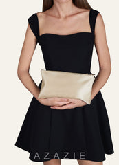Metallic Chain Underarm Bag