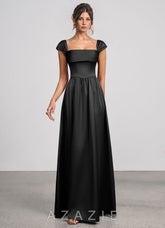 Odette {color} Luminous Satin Maxi Dress