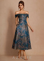 Jordan {color} Midi Dress sp_teal_floral_#tf134963