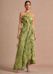 Hatsu {color} Maxi Dress sp_moss_navy_#mn134320