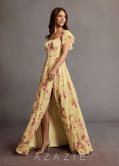 Halle {color} Maxi Dress sp_light_yellow_#ly337