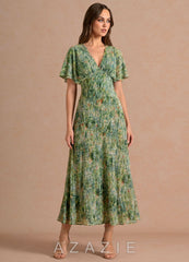 Fleurine {color} Maxi Dress