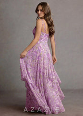 Harmony {color} Maxi Dress sp_violet_floral_#vf134429