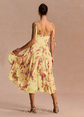 Harmony {color} Midi Dress sp_light_yellow_#ly337