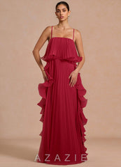 Hanalei {color} Maxi Dress cherry_red_#cr134195