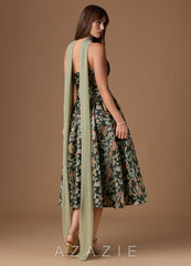 Desy {color} Midi Dress sp_midnight_garden_#mg134314