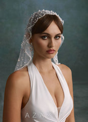 Pearl Mesh Mini Blusher Veil
