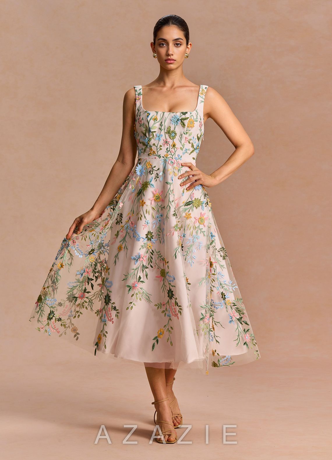 Azaria {color} Midi Dress
