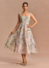 Azaria {color} Midi Dress