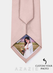 Matte Satin Custom Photo Tie – Personalized Necktie