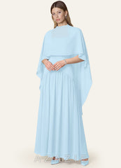 Azazie Matching Color Chiffon Multiway Cape