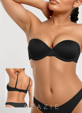 Full‑Size Strapless Underwire Formal Dress Bra