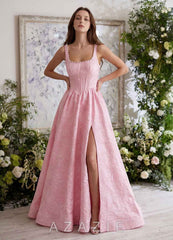 Thyme Pink A-line 3D Flowers Prom Dress sp_pink_#p134899