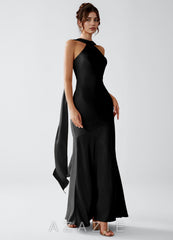 Veronica {color} Luminous Satin Maxi Dress sp_black_#bk463