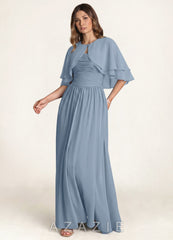 Azazie Matching Color Chiffon Double Layer Shawl