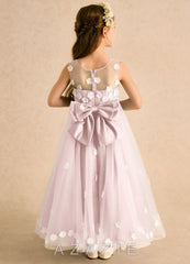 Azazie Sadie Blushing Pink A-Line Sweetheart Neckline Tulle Dress blushing_pink