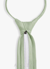 Boy's Matte Satin Pre-Tie dusty_sage
