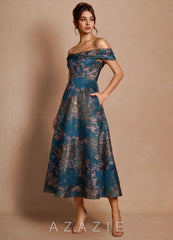 Jordan {color} Midi Dress sp_teal_floral_#tf134963