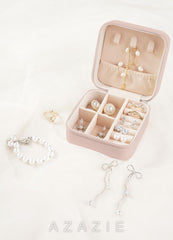 Personalized Jewelry Case blushing_pink