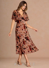 Darla {color} Midi Dress sp_mauve_multi_#mm134342