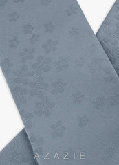 Jacquard Skinny Tie dusty_blue