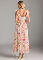 Azazie Anaya Abstract Bouquet Floral A-Line Sweetheart Neckline Chiffon Dress abstract_bouquet_floral