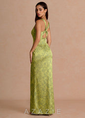 Wesselle {color} Maxi Dress sp_moss_navy_#mn134320