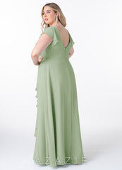 Azazie Omari Dusty Sage A-Line Chiffon Dress dusty_sage