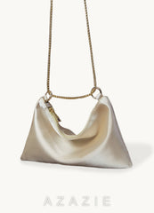 Metallic Chain Underarm Bag