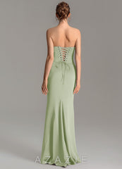 Azazie Adrienne Dusty Sage Mermaid Corset Stretch Satin Convertible Dress dusty_sage